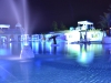 L'incanto della piscina in una magica atmosfera serale