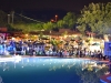 L'incanto della piscina in una magica atmosfera serale